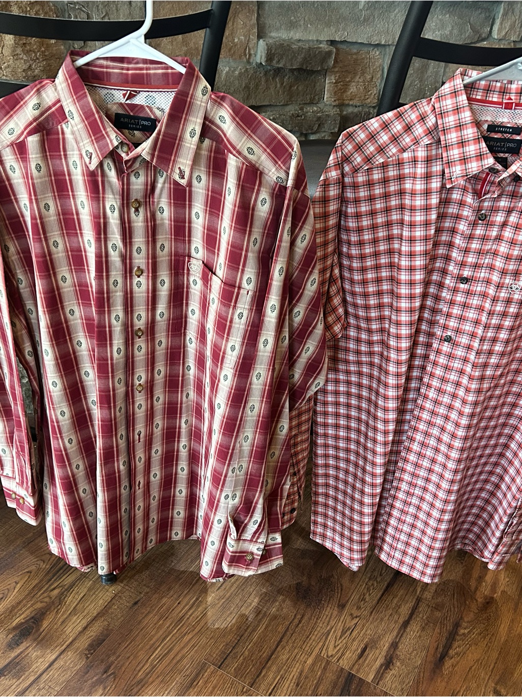 Bundle Of Ariat Men Large Pro Series Stretch Button Shirts